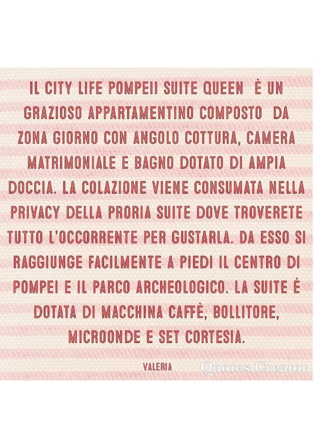 Bed and Breakfast City Life Pompeii Exteriér fotografie